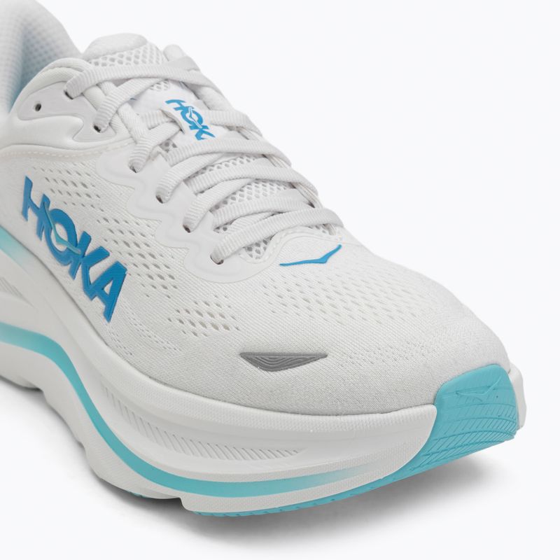 Men's running shoes HOKA Bondi 9 white/hoka blue 7