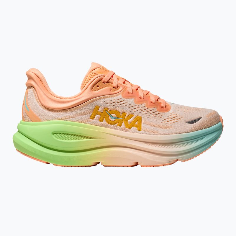Women's running shoes HOKA Bondi 9 frost/pale tangerine