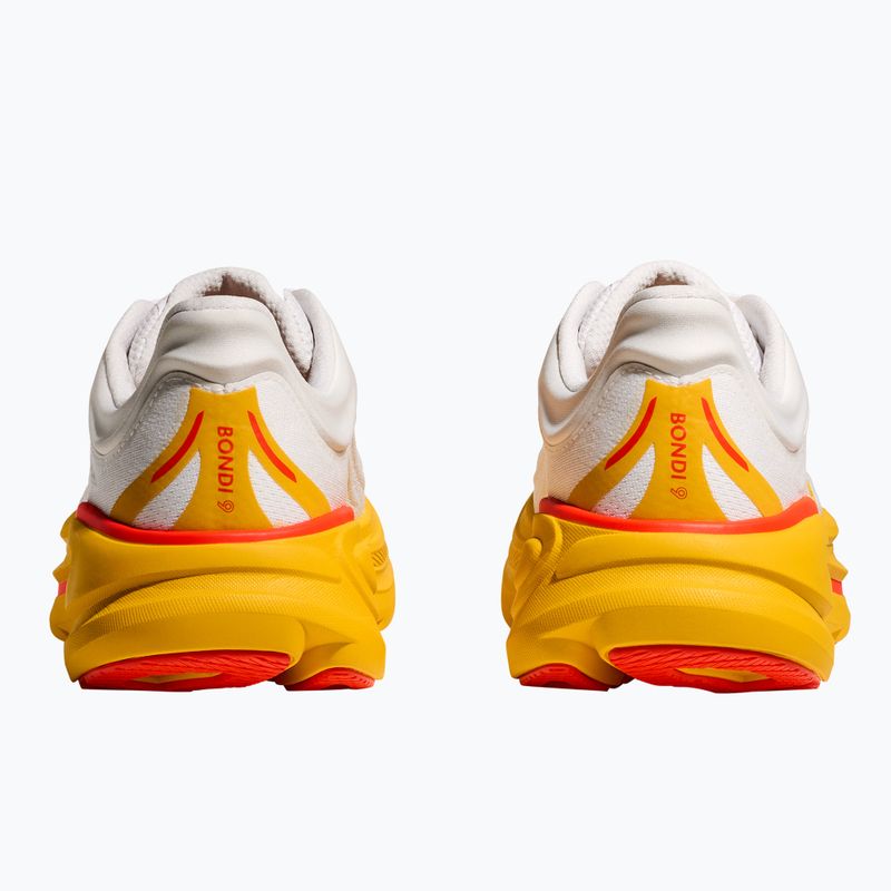 Women's running shoes HOKA Bondi 9 frost/sunflower 5