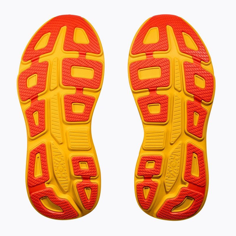 Women's running shoes HOKA Bondi 9 frost/sunflower 6
