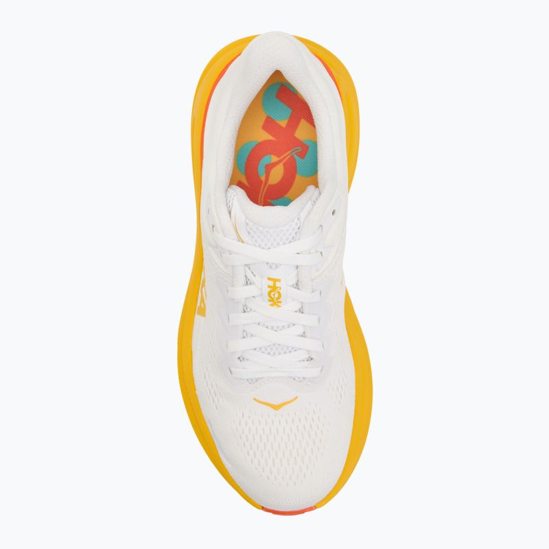 Women's running shoes HOKA Bondi 9 frost/sunflower 5