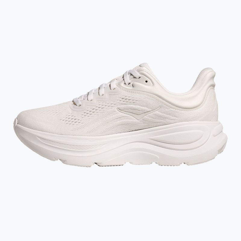 Women's running shoes HOKA Bondi 9 white/white 2