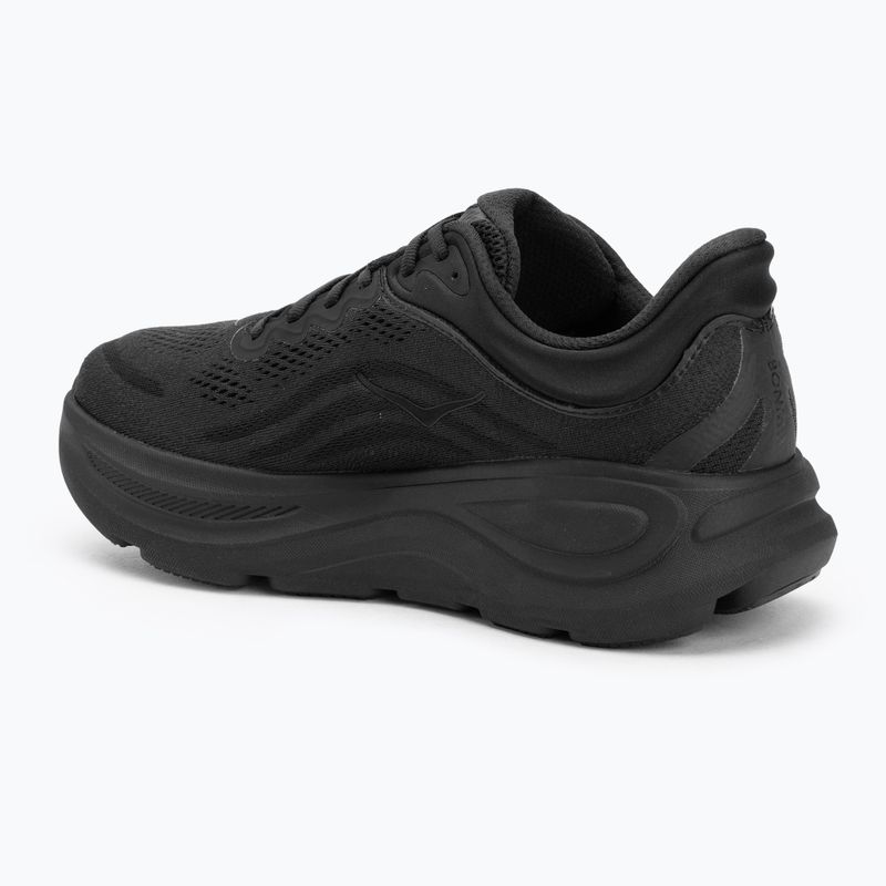 Men's running shoes HOKA Bondi 9 Wide black/black 3