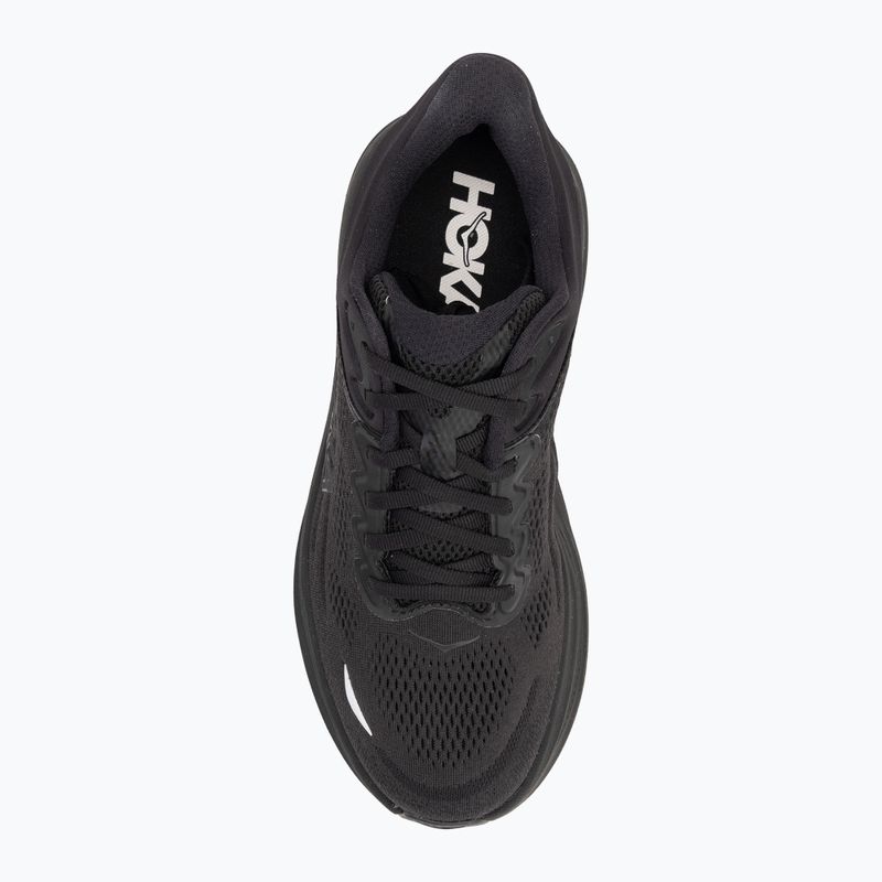 Men's running shoes HOKA Bondi 9 Wide black/black 5