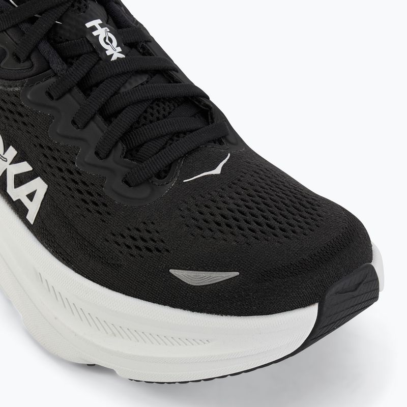 Men's running shoes HOKA Bondi 9 Wide black/white 7