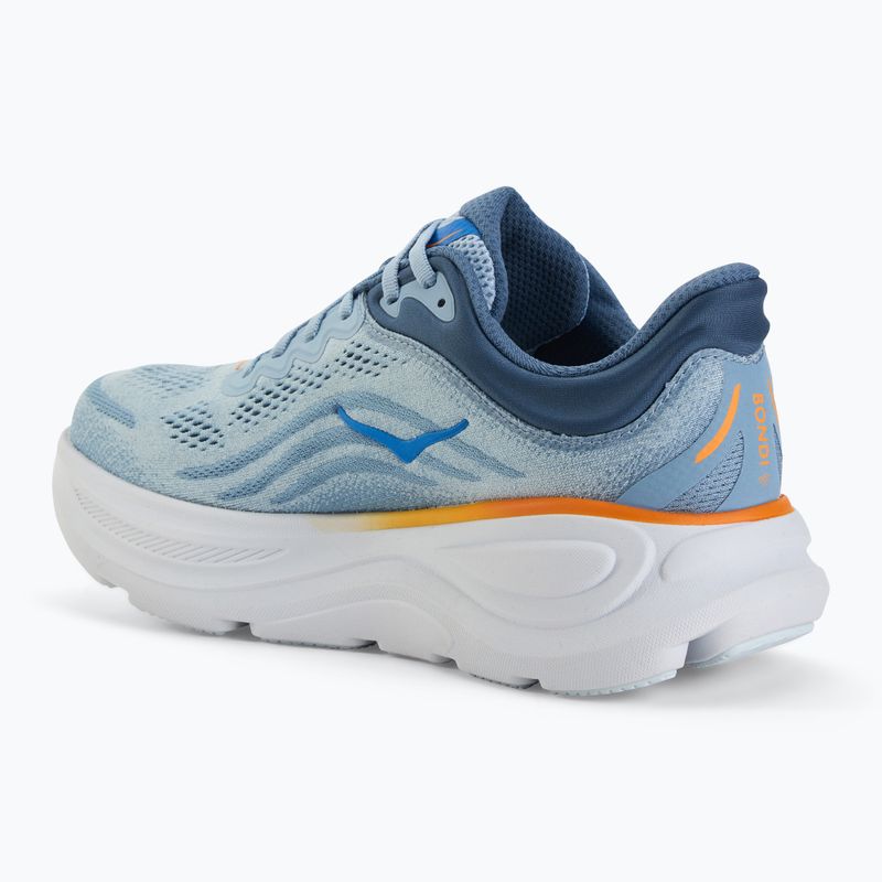 Men's running shoes HOKA Bondi 9 Wide drizzle/downpour 3