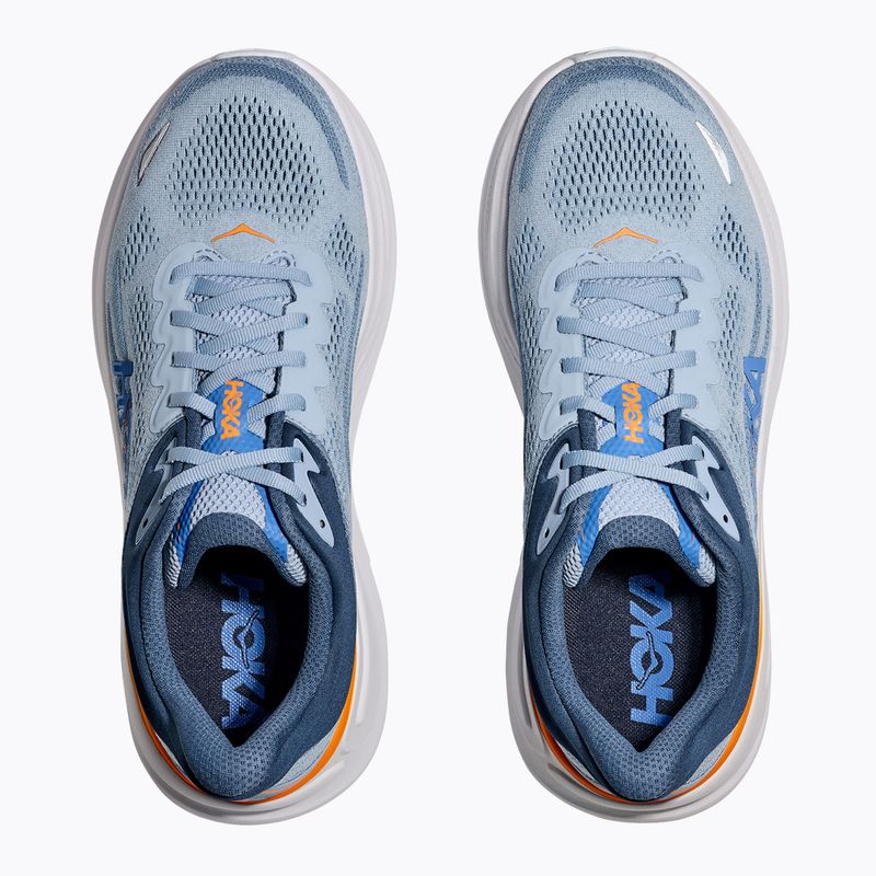 Men's running shoes HOKA Bondi 9 Wide drizzle/downpour 10