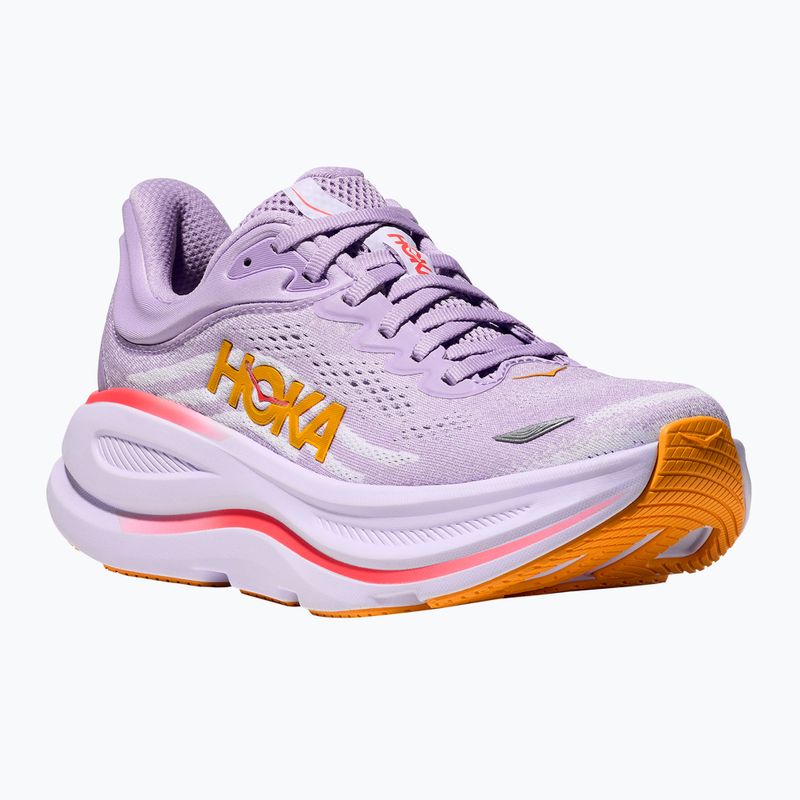 Women's running shoes HOKA Bondi 9 Wide aster flower/starlight glow