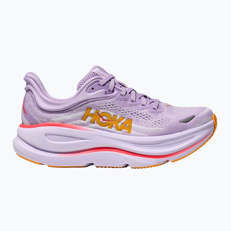 Women's running shoes HOKA Bondi 9 Wide aster flower/starlight glow 2