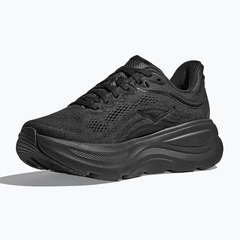 Women's running shoes HOKA Bondi 9 Wide black/black 4