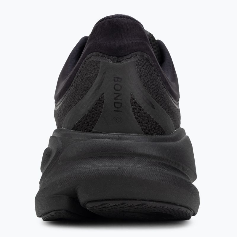 Women's running shoes HOKA Bondi 9 Wide black/black 6