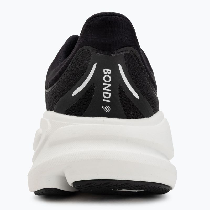 Women's running shoes HOKA Bondi 9 Wide black/white 6