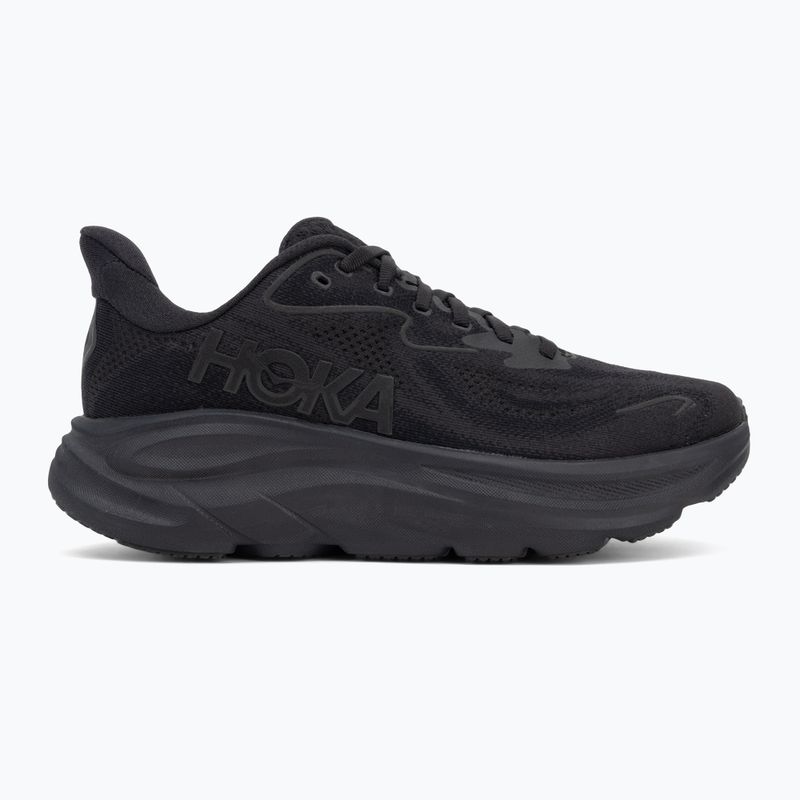 Men's running shoes HOKA Clifton 10 black/black 2
