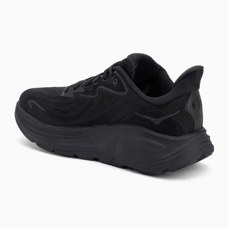 Men's running shoes HOKA Clifton 10 black/black 3