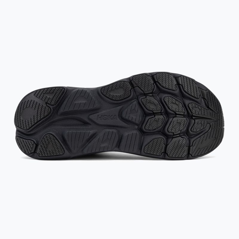 Men's running shoes HOKA Clifton 10 black/black 4