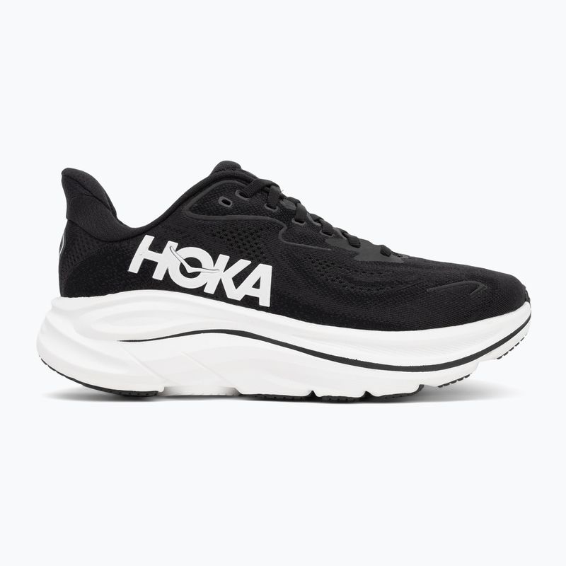 Men's running shoes HOKA Clifton 10 black/white 2