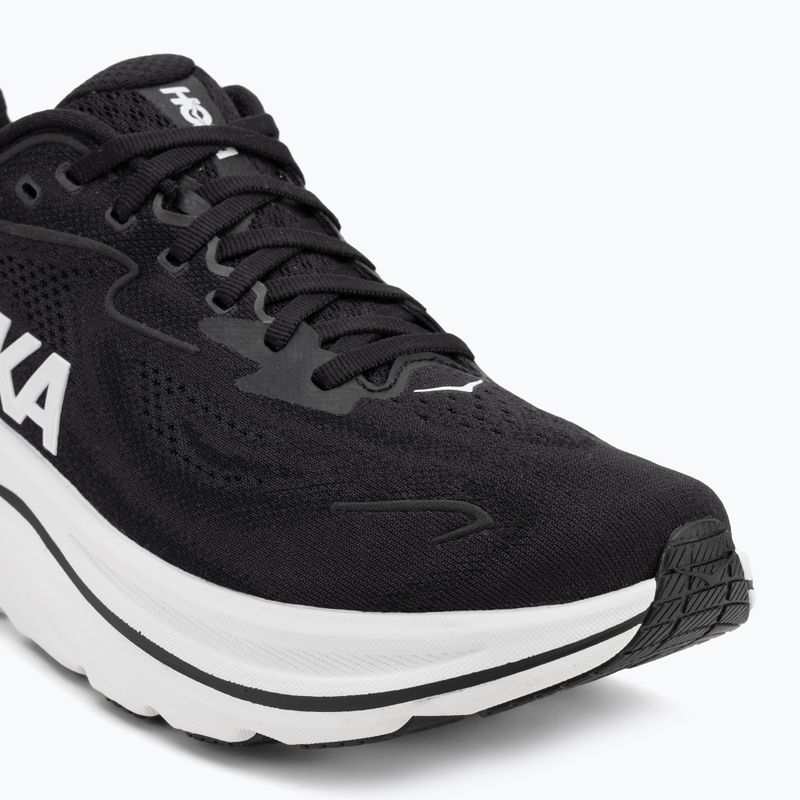 Men's running shoes HOKA Clifton 10 black/white 7