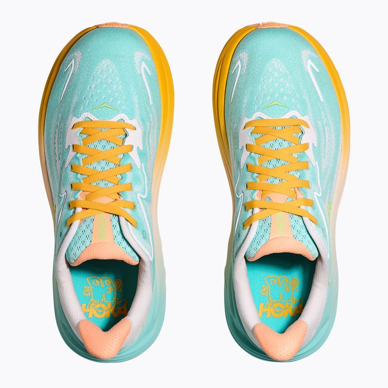 Men's running shoes HOKA Clifton 10 blue spark/white 15