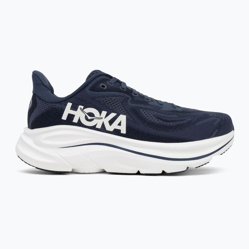 Men's running shoes HOKA Clifton 10 navy/white 2