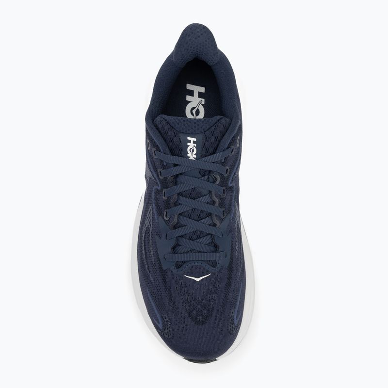 Men's running shoes HOKA Clifton 10 navy/white 5