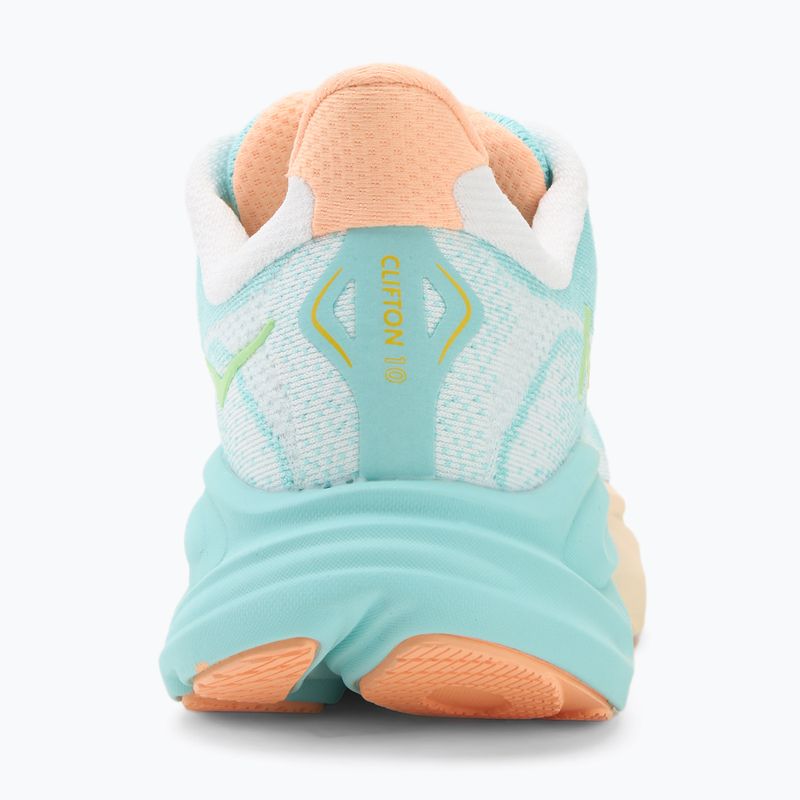 Women's running shoes HOKA Clifton 10 blue spark/white 6