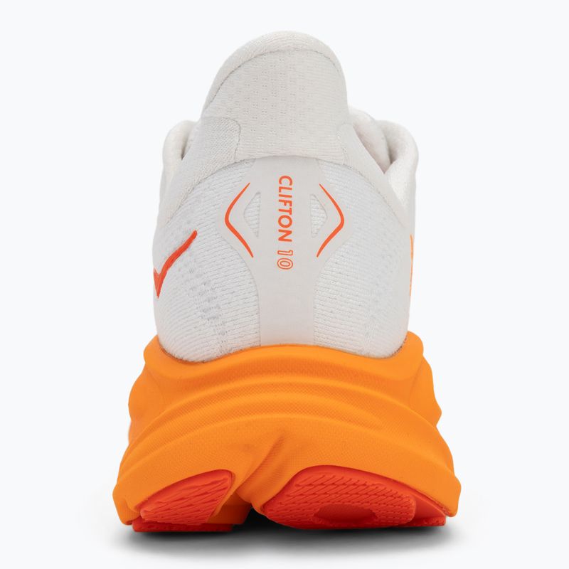 Women's running shoes HOKA Clifton 10 frost/orange zest 6