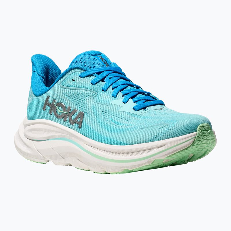 Women's running shoes HOKA Clifton 10 skyward blue/cielo blue 8