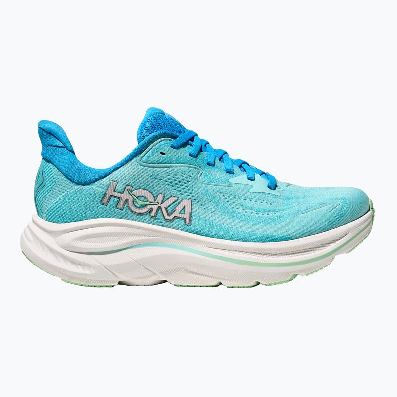 Women's running shoes HOKA Clifton 10 skyward blue/cielo blue 9