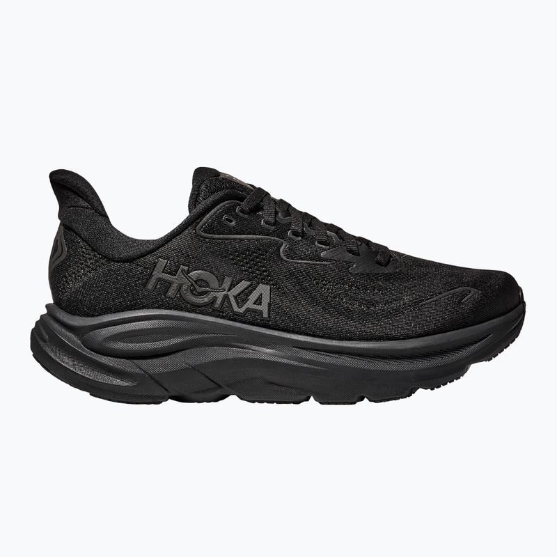 Men's running shoes HOKA Clifton 10 Wide black/black 2