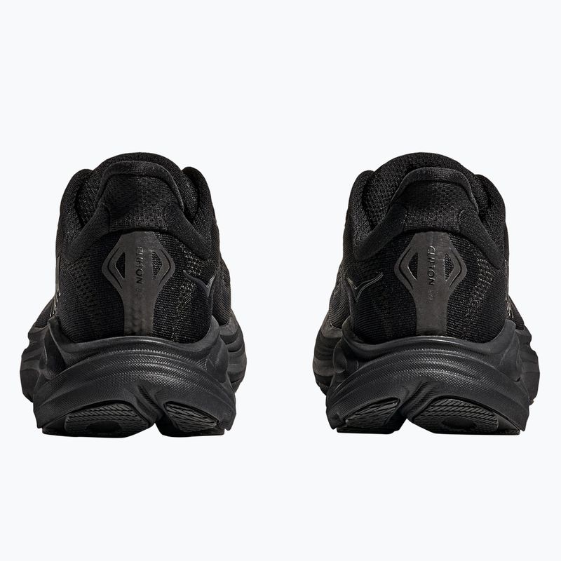 Men's running shoes HOKA Clifton 10 Wide black/black 5