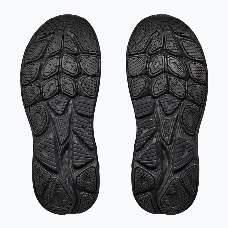 Men's running shoes HOKA Clifton 10 Wide black/black 7