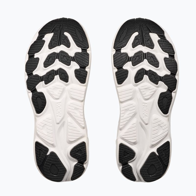Women's running shoes HOKA Clifton 10 Wide black/white 5