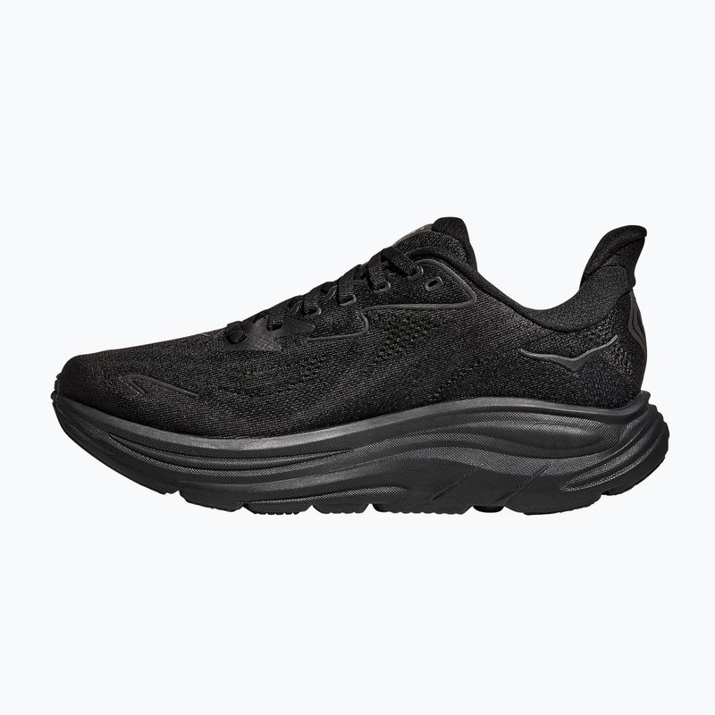 Men's running shoes HOKA Clifton 10 X-Wide black/black 3