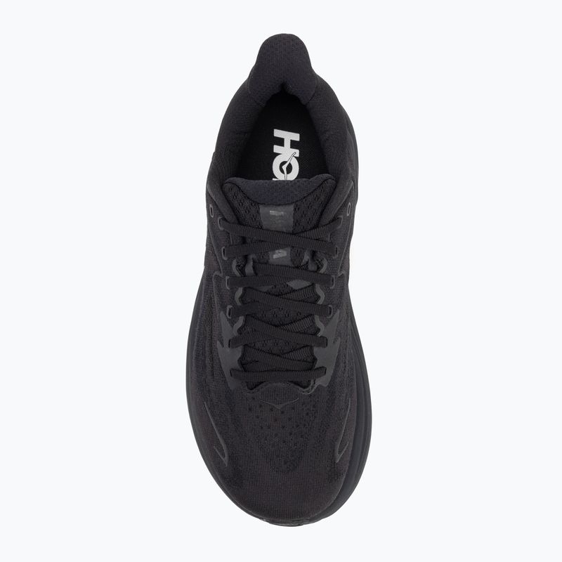 Men's running shoes HOKA Clifton 10 X-Wide black/black 5