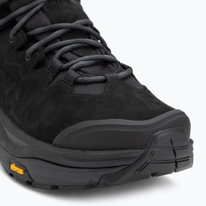 Men's hiking boots HOKA Kaha 3 GTX black/black 7