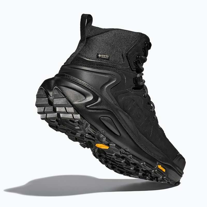 Men's hiking boots HOKA Kaha 3 GTX black/black 5