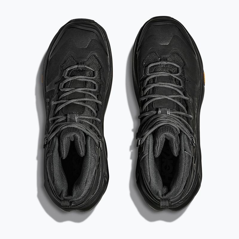 Men's hiking boots HOKA Kaha 3 GTX black/black 8