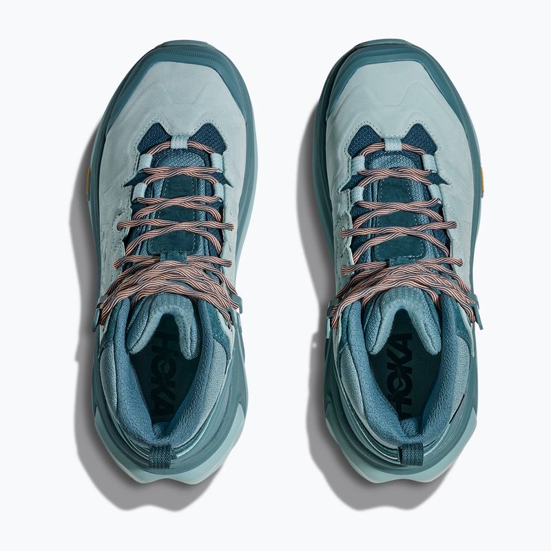 Women's hiking boots HOKA Kaha 3 GTX mountain fog/druzy 8