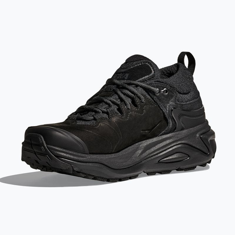 Men's hiking boots HOKA Kaha 3 Low GTX black/black 4