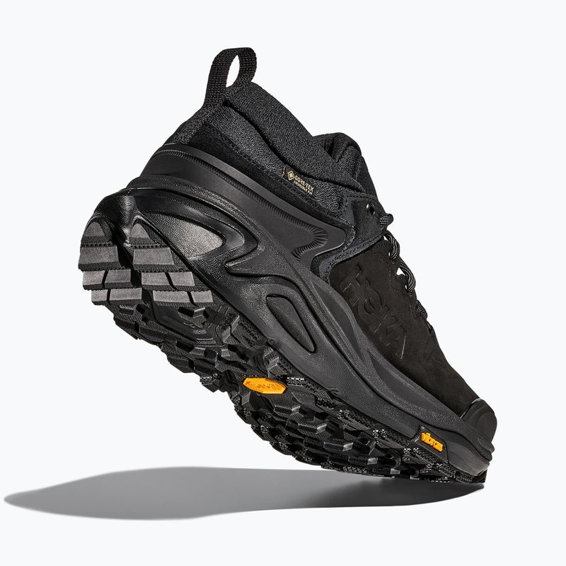Men's hiking boots HOKA Kaha 3 Low GTX black/black 5