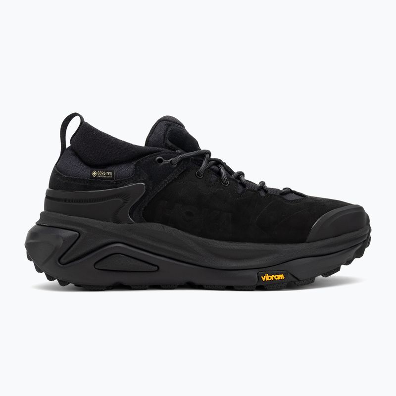 Men's hiking boots HOKA Kaha 3 Low GTX black/black 2