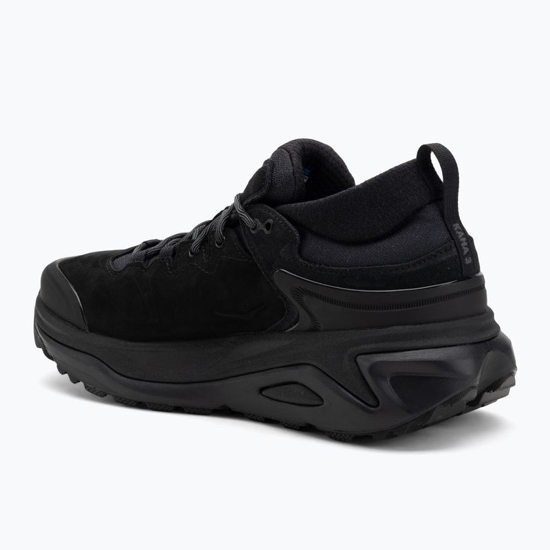 Men's hiking boots HOKA Kaha 3 Low GTX black/black 3