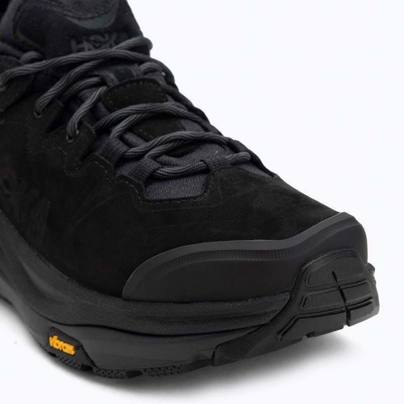 Men's hiking boots HOKA Kaha 3 Low GTX black/black 7