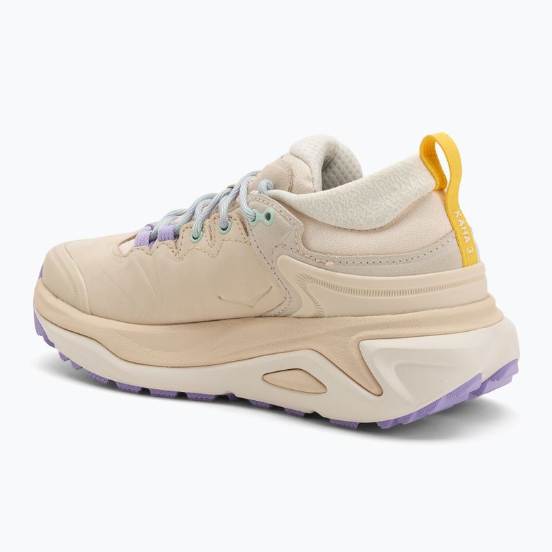 Women's hiking boots HOKA Kaha 3 Low GTX vanilla/mint fluorite 3
