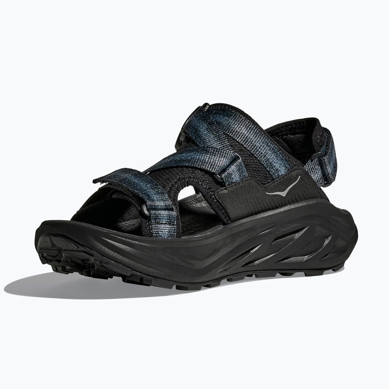 Men's sandals HOKA Infini Hike TC black/black 4