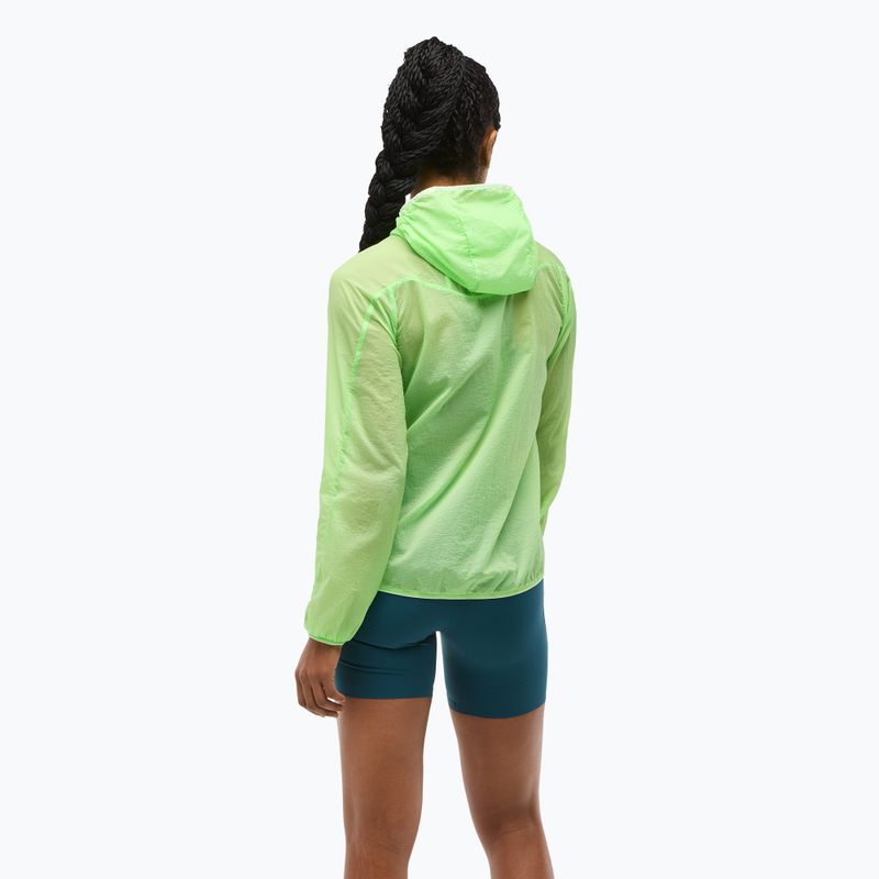 Women's running jacket HOKA Skyflow tart apple 3