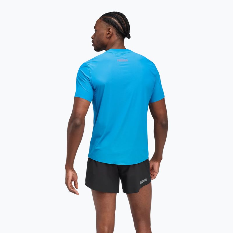 Men's running shirt HOKA Airolite Run hoka blue 3