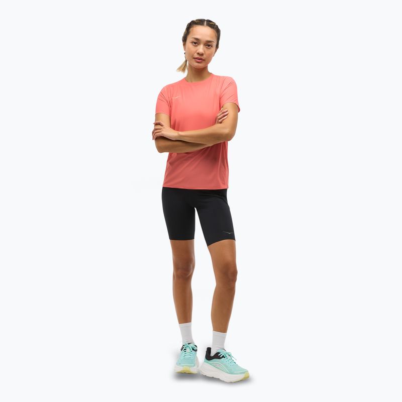 Women's running shirt HOKA Airolite Run grapefruit 2