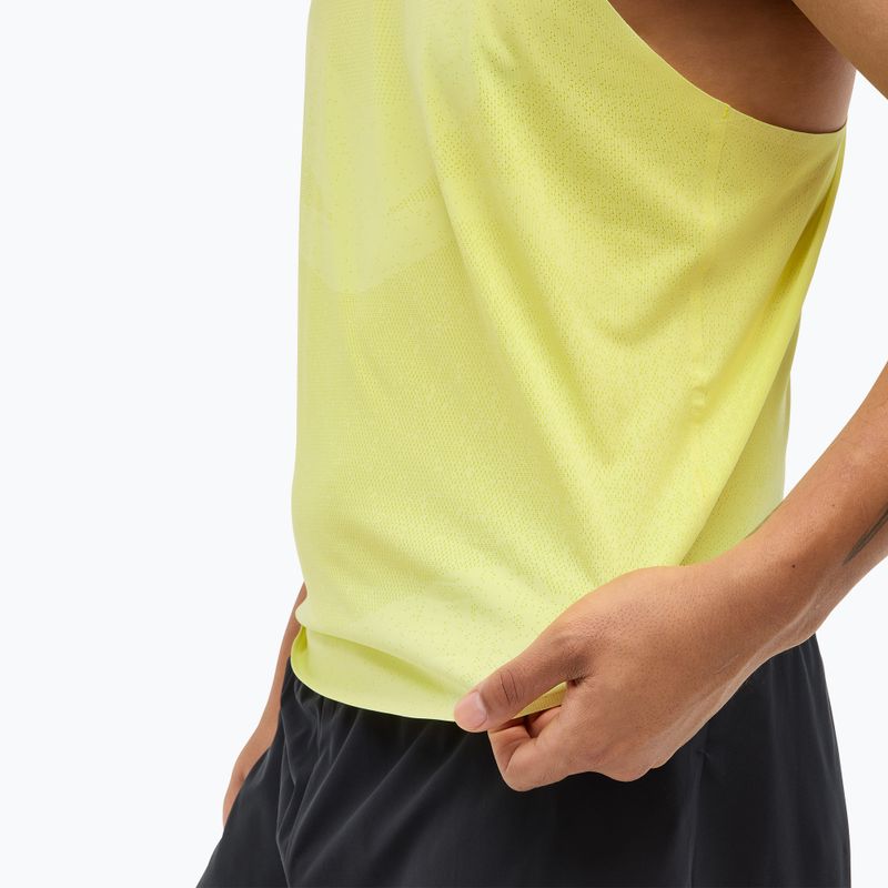 Men's running shirt HOKA Race Singlet hoka citrus 8