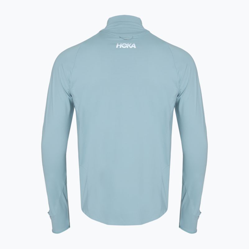 Men's running sweatshirt HOKA GlideTech Quarter Zip druzy 5